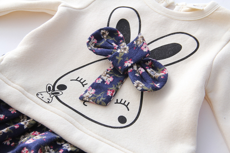 Baby Girl's Bunny Style Dress